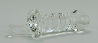 glass plug